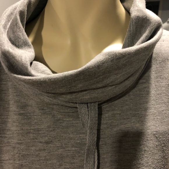 Harmony & Balance grey cowl necked top - Picture 2 of 4